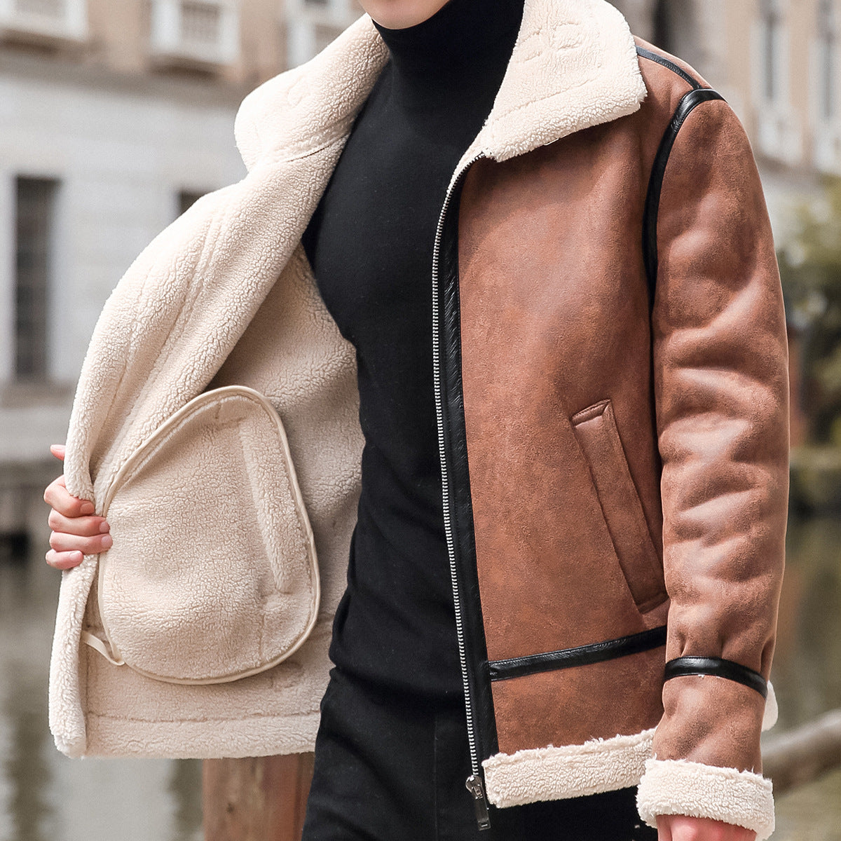 Cotton Coat Men's Winter Padded Down Jacket Youth Jacket Coat