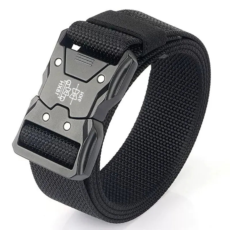High Quality Men Belt Outdoor Work Training Belt Woven Belt Canvas Multi Function Belt Denim Belt