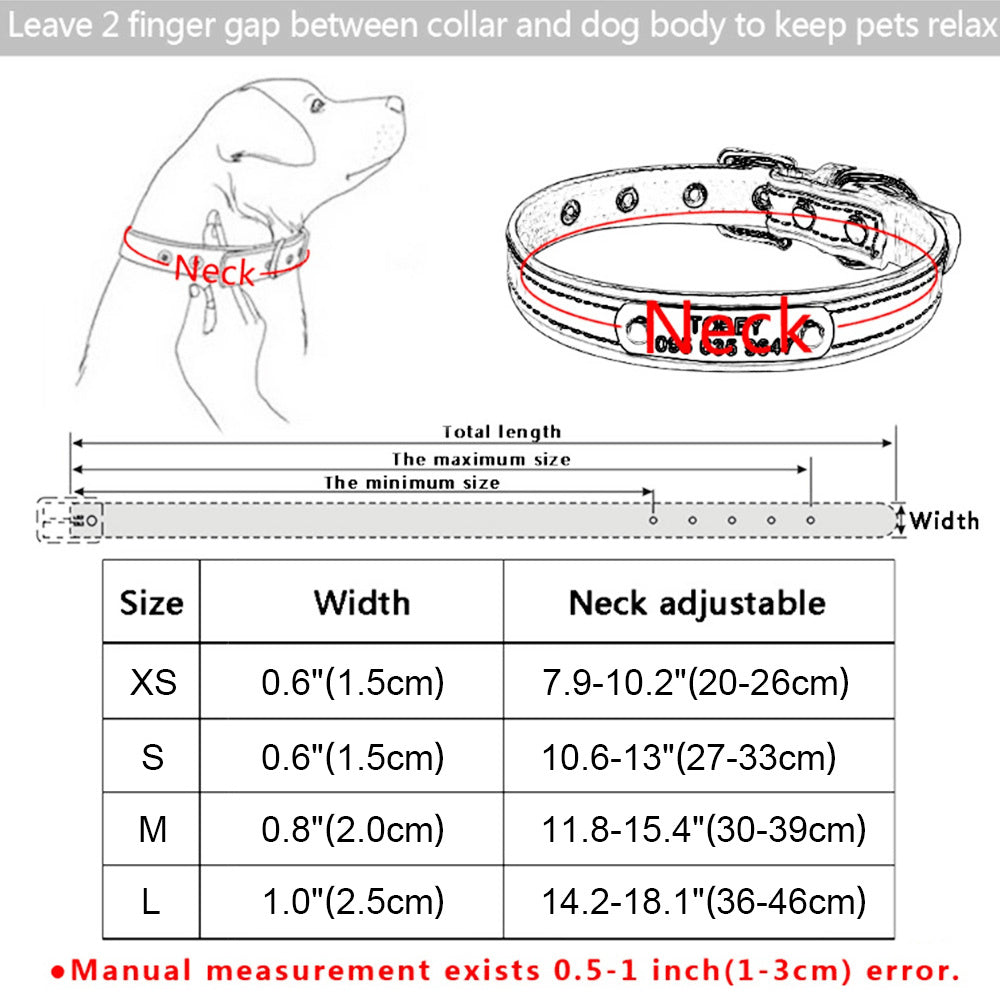 Custom Alphabet Dog Name Collar for Personalization