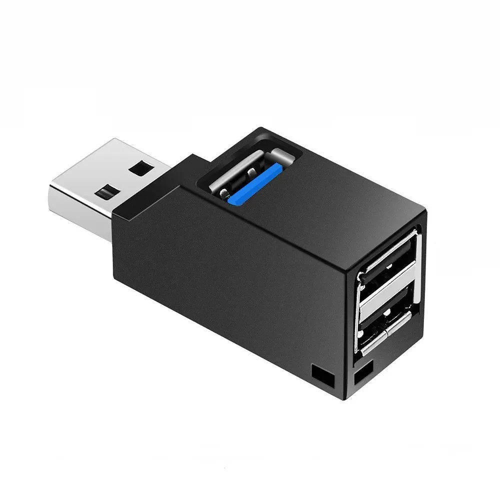 3-in-1 USB HUB USB 3.0 Adapter USB Docking Station USB Splitter Extender OTG Adapter 5Gbps High Speed for PC Laptop Macbook