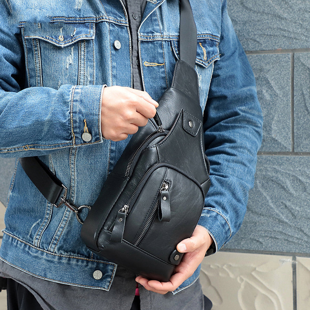 Chest Bag Vintage Shoulder Men's Crossbody