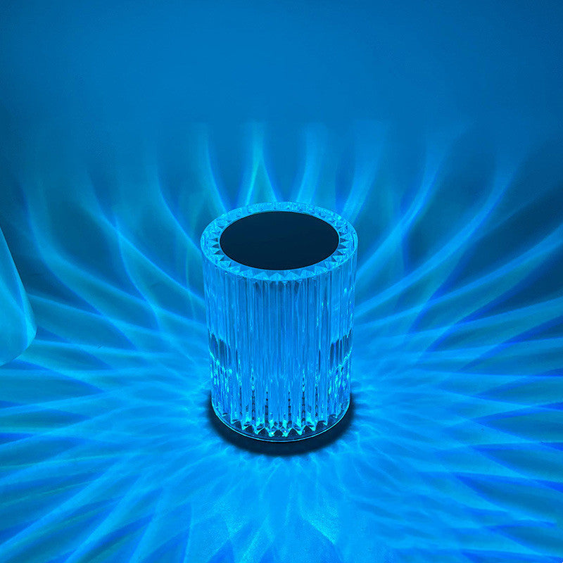 RGB Crystal Table Lamp - Creative LED Night Light