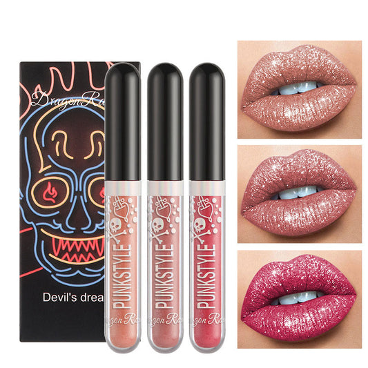 Three Sets of Halloween Diamond Lip Gloss