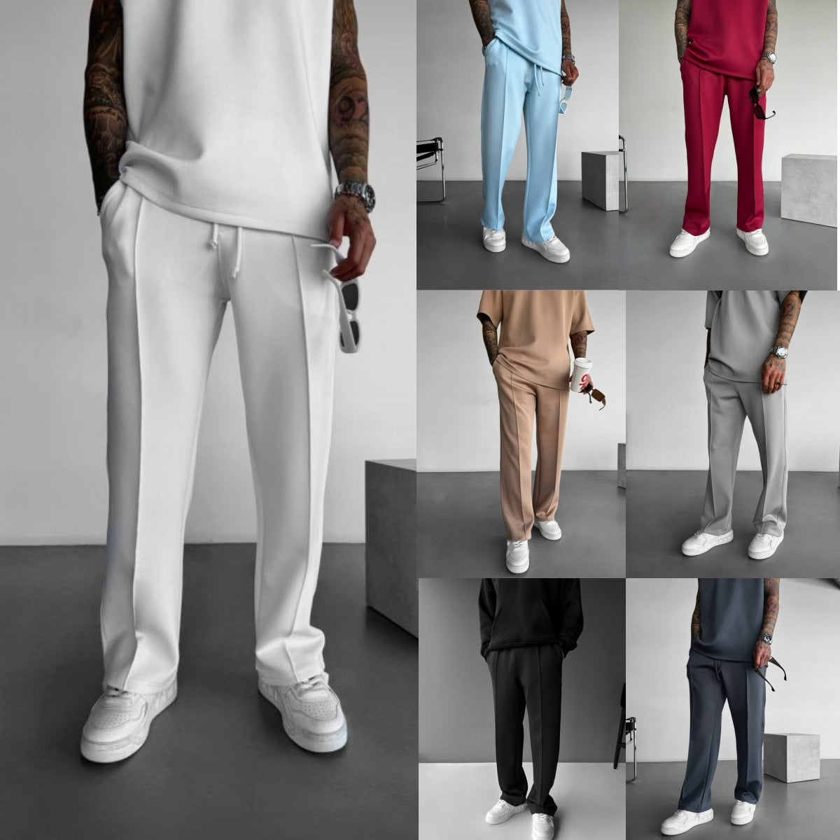 Men's Fashion And Comfort Loose Straight Exercise Pants