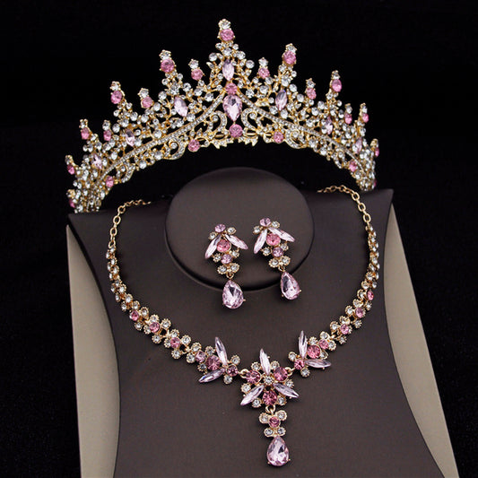 Elegant Royal Queen Bridal Jewelry Set for Women