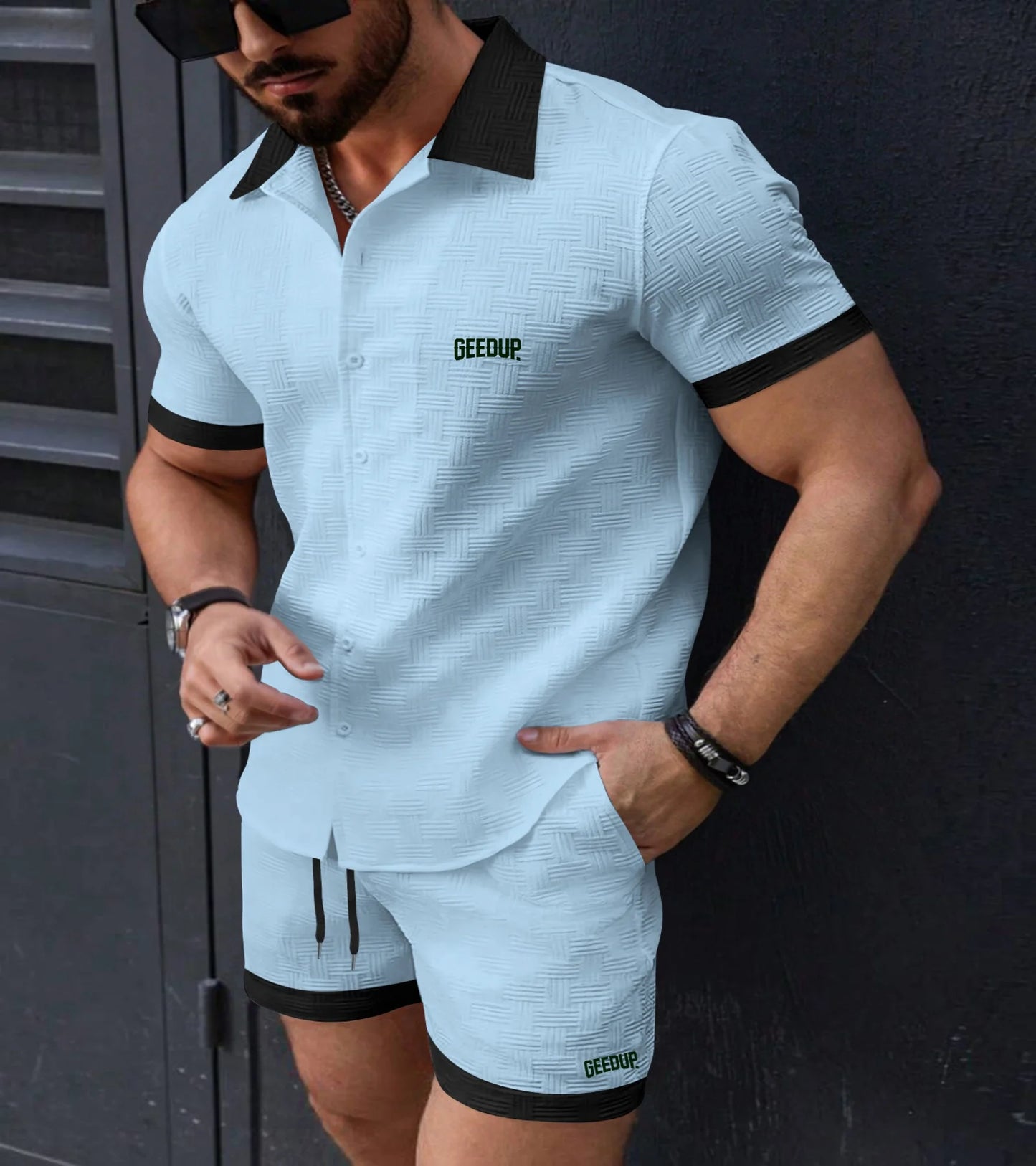 Men's Casual Two-Piece Set