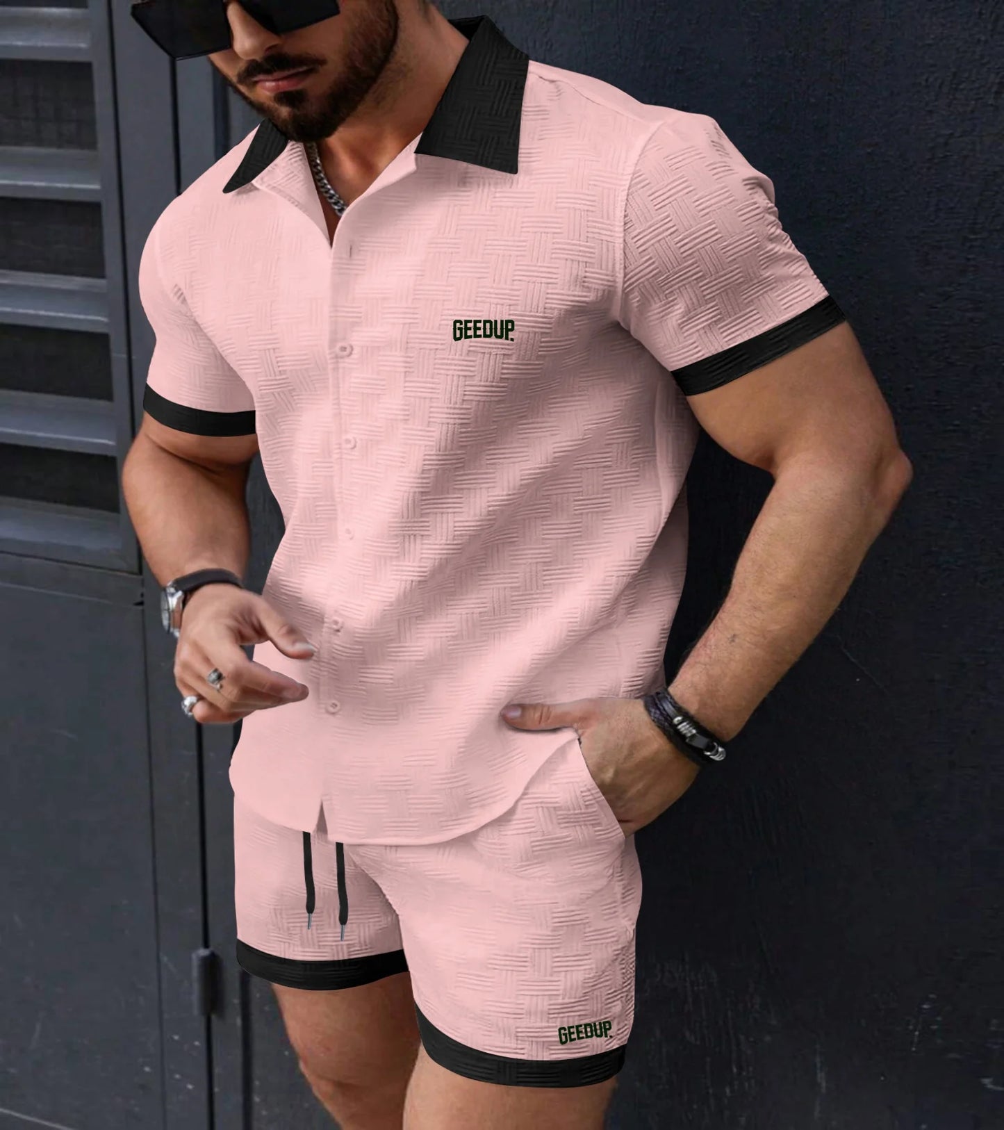 Men's Casual Two-Piece Set