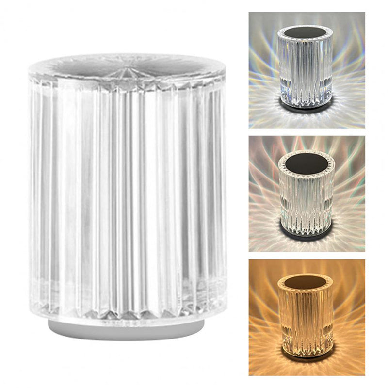 RGB Crystal Table Lamp - Creative LED Night Light