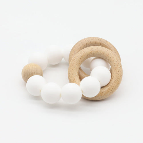 Vibrantly Colored Chewable Teether Chain for Babies