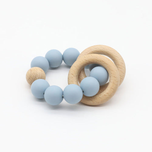 Vibrantly Colored Chewable Teether Chain for Babies